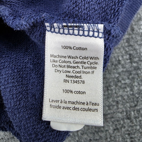 Vineyard Vines Quarter Zip Pullover Sweatshirt Blue Whale Print Men's Size‎ S - Picture 7 of 7